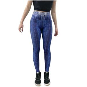 Heidi The Artist True Blue Tree Long Legging